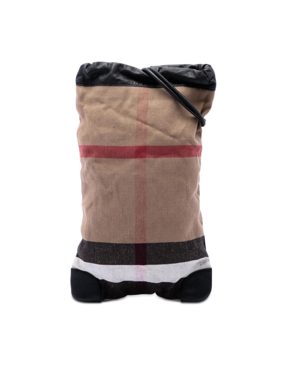 Burberry Mega Check Canvas Drawstring #345912B50B